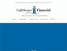 Tablet Screenshot of lighthousefinancialllc.com